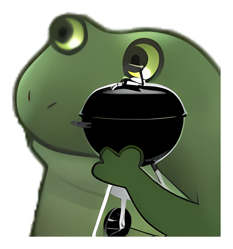 Bufo Has A Bbq sticker