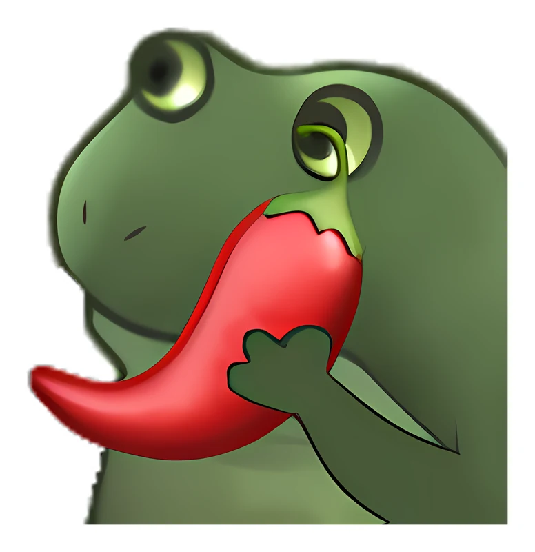 Bufo Has A Hot Take sticker