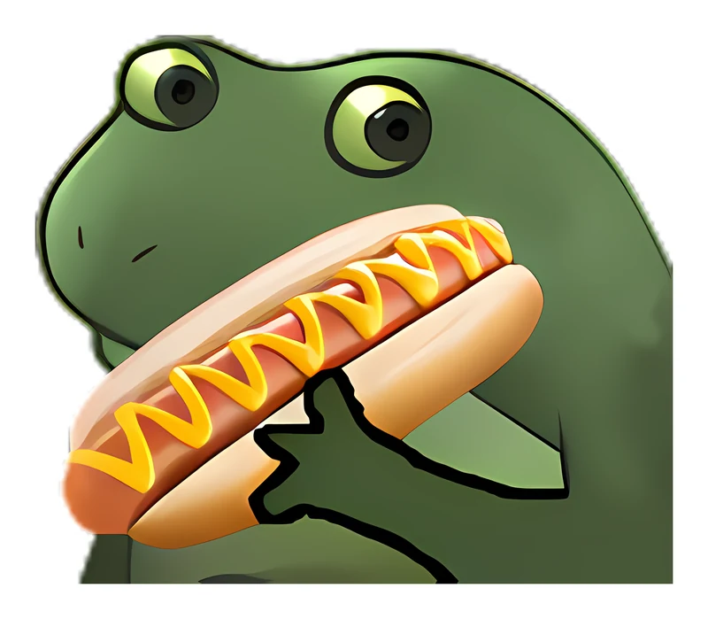 Bufo Has Another Sandwich sticker