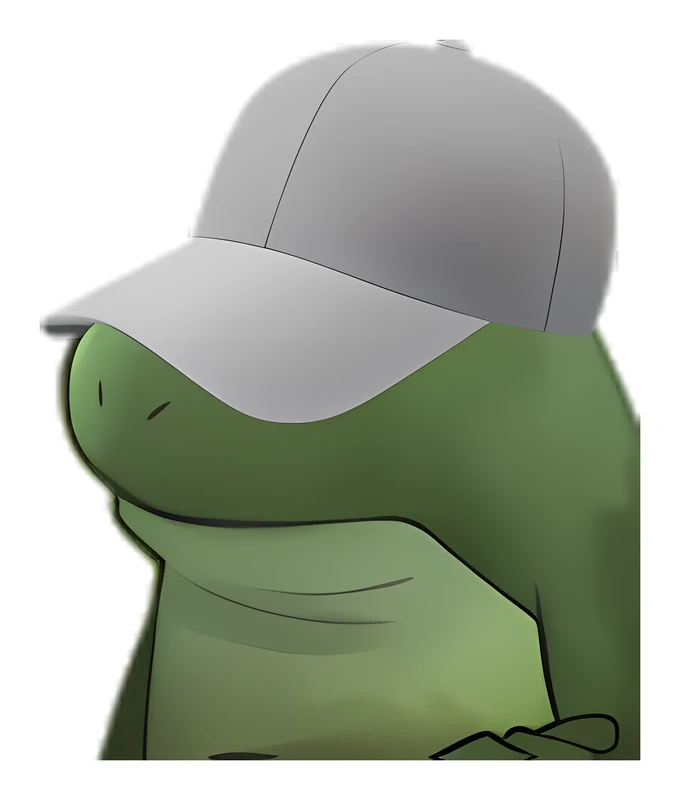 Bufo Hat sticker