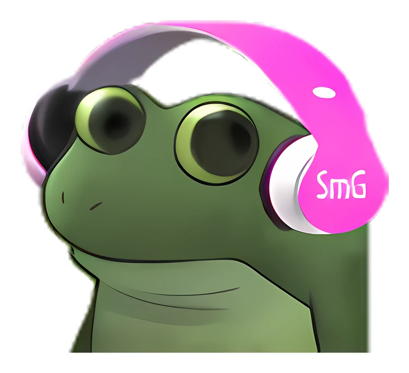 Bufo Headphones sticker