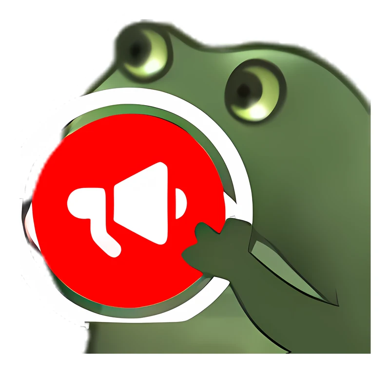 Bufo Heralds An Incident sticker