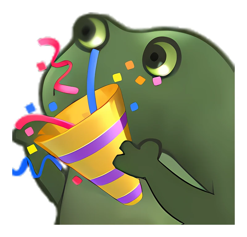 Bufo Heralds Your Success sticker