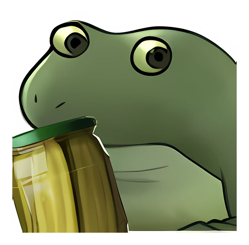 Bufo Here To Make A Dill For More Pickles sticker