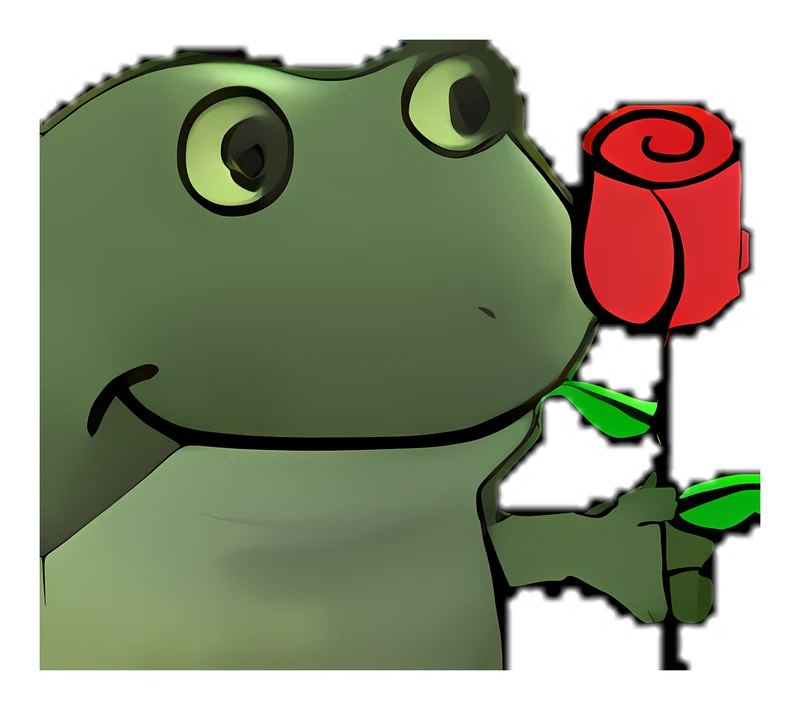 Bufo Hopes You Also Are Having A Good Day sticker