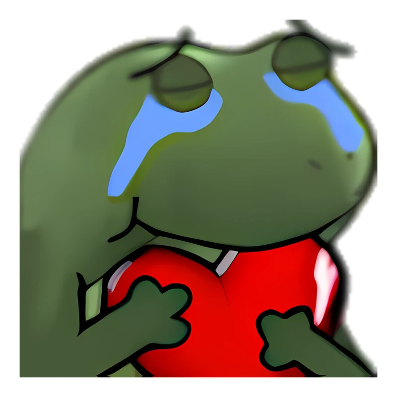 Bufo I Just Love It So Much sticker