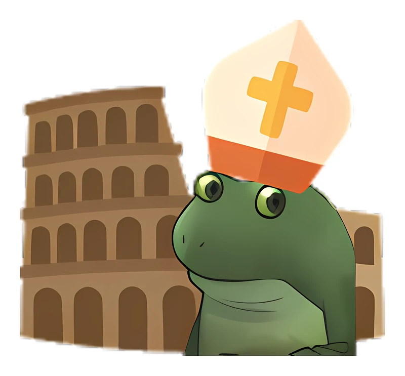 Bufo In Rome sticker