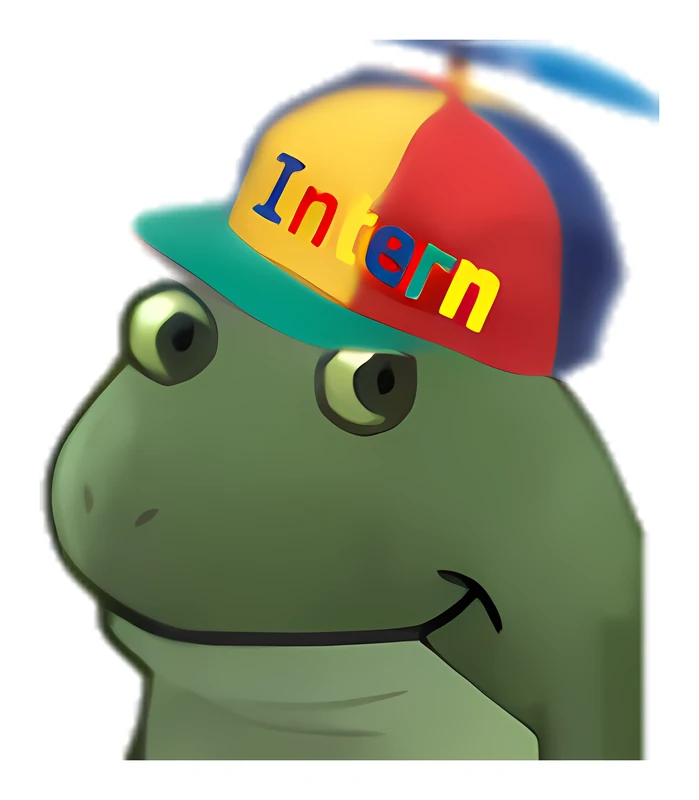 Bufo Intern sticker