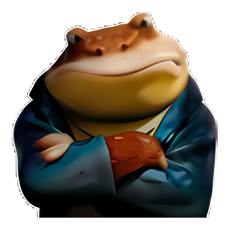 Bufo Irl sticker
