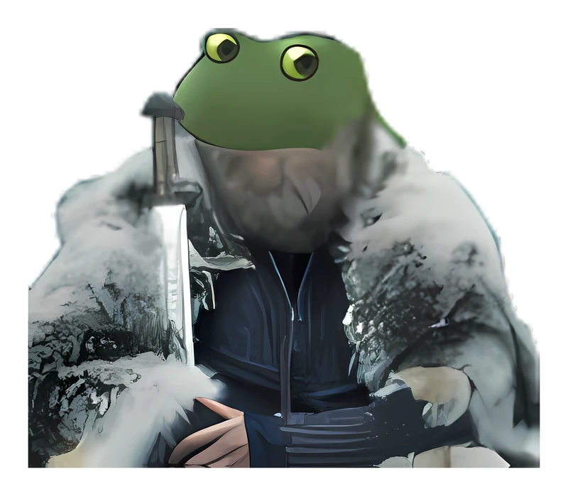 Bufo Ironside sticker