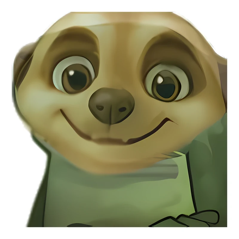 Bufo Is An Ai Generated Meerkat sticker