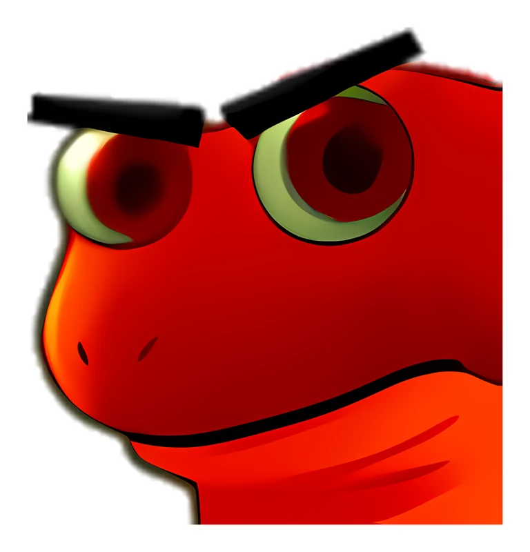 Bufo Is At His Wits End sticker