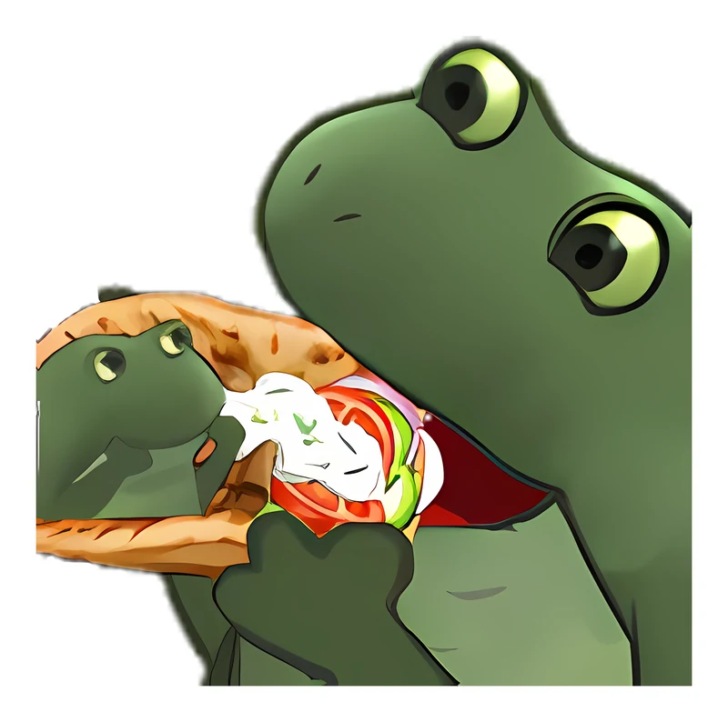 Bufo Is Eating Halal And Is Also Halal sticker
