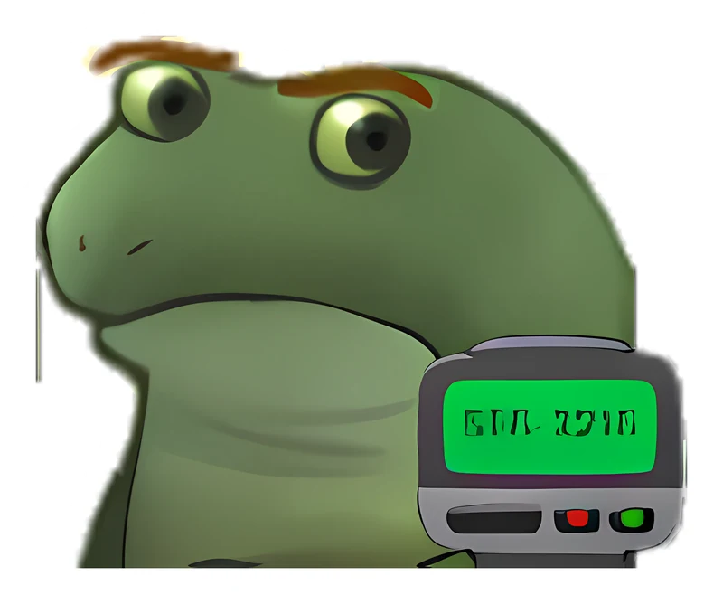 Bufo Is Getting Paged Now sticker