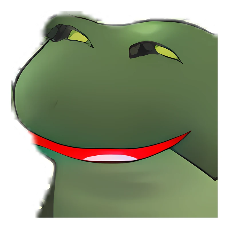 Bufo Is In On The Joke sticker