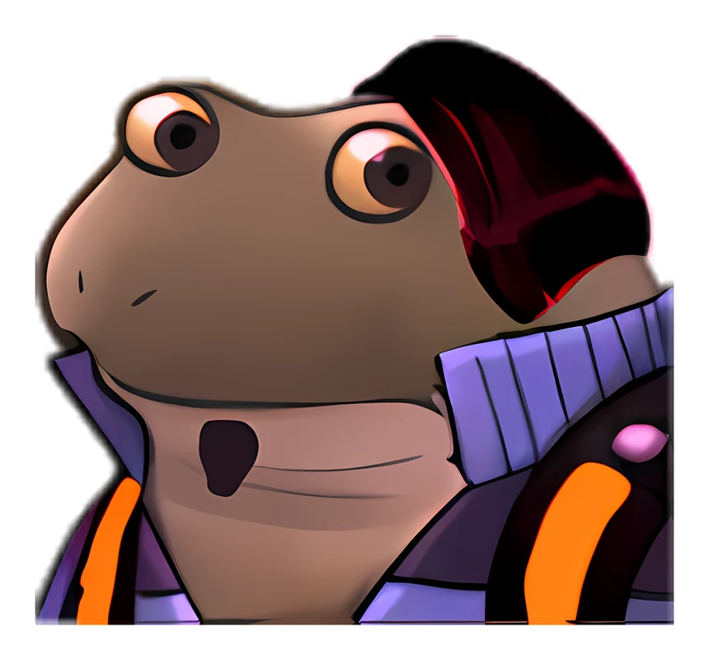 Bufo Is Jean Baptise Emanuel Zorg sticker