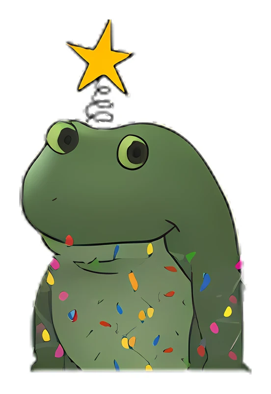 Bufo Is Ready For Xmas sticker