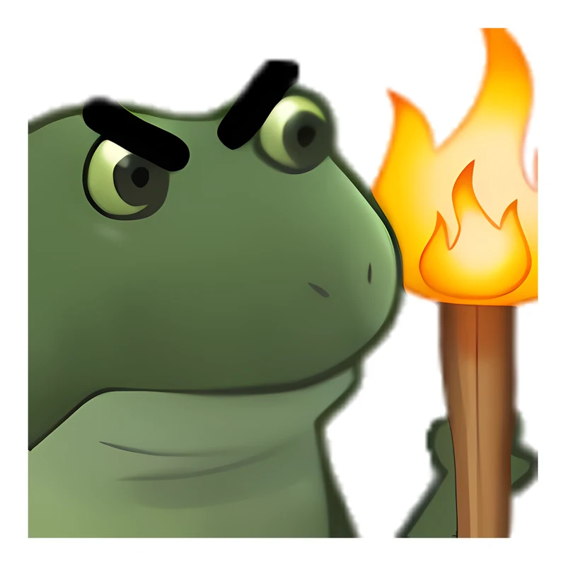 Bufo Is Ready To Riot sticker