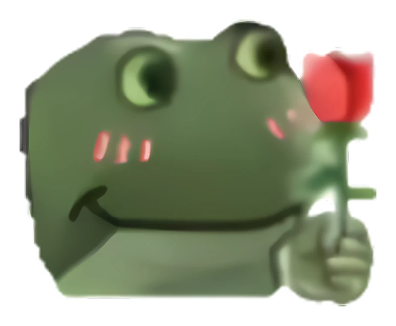 Bufo Is Romantic sticker