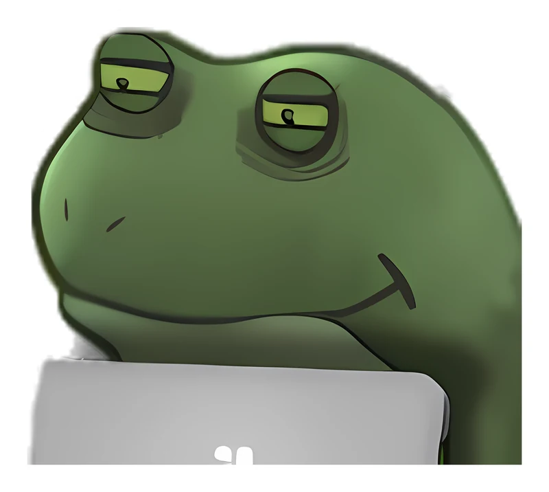 Bufo Is Struggling To Stay Awake After Ordering The Beef Wellington At Lunch sticker