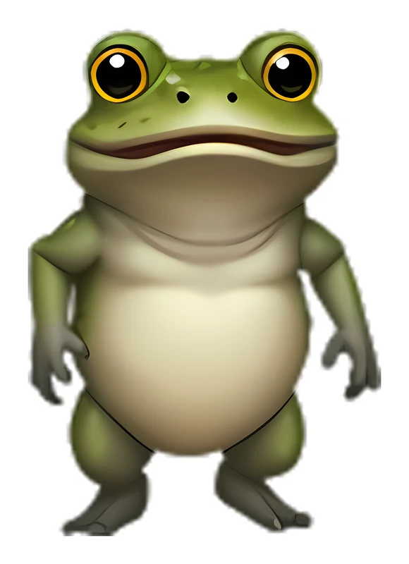 Bufo Is The Perfect Human Form sticker