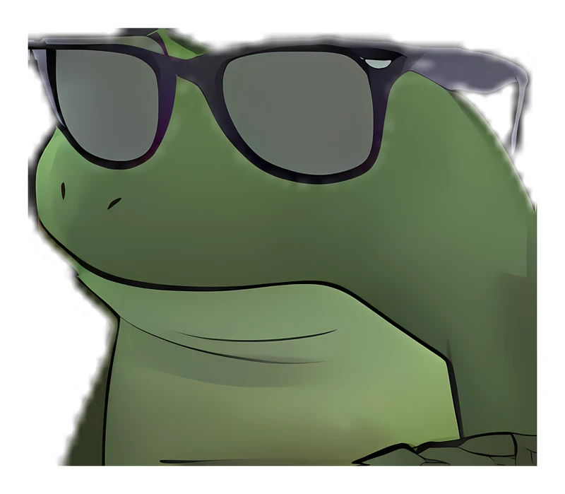 Bufo Is Unconcerned sticker