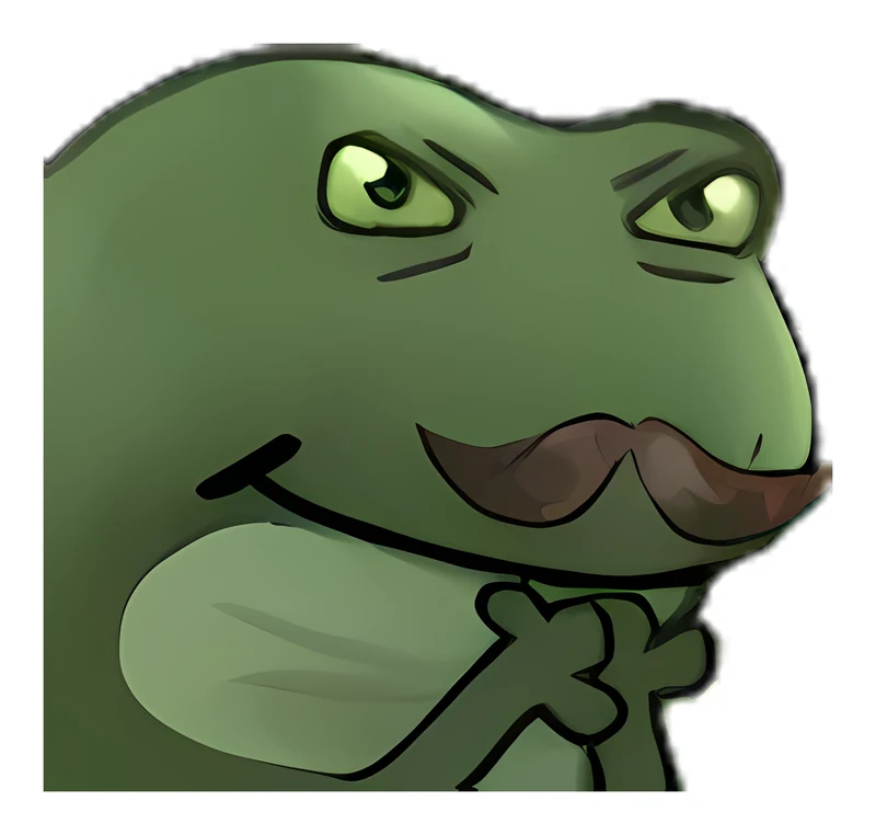 Bufo Is Up To Something sticker