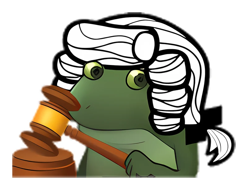 Bufo Judges sticker