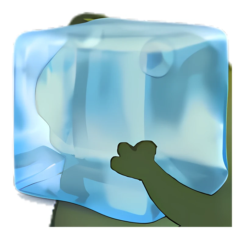 Bufo Just Ice sticker