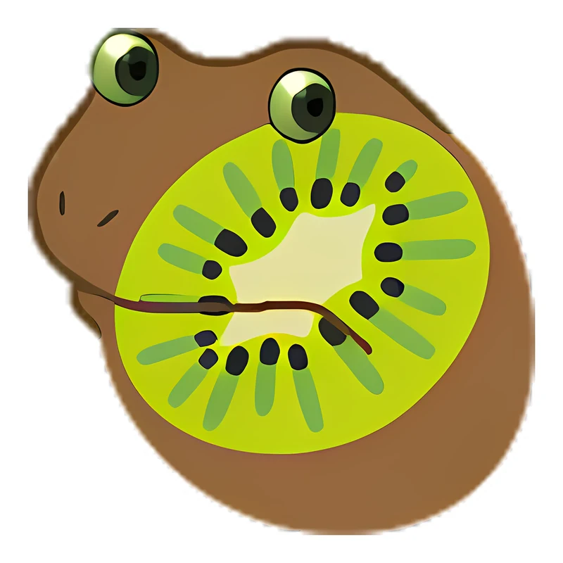 Bufo Kiwi sticker