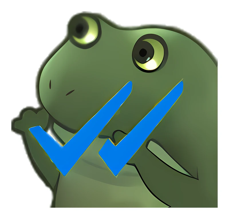 Bufo Leaves You On Seen sticker