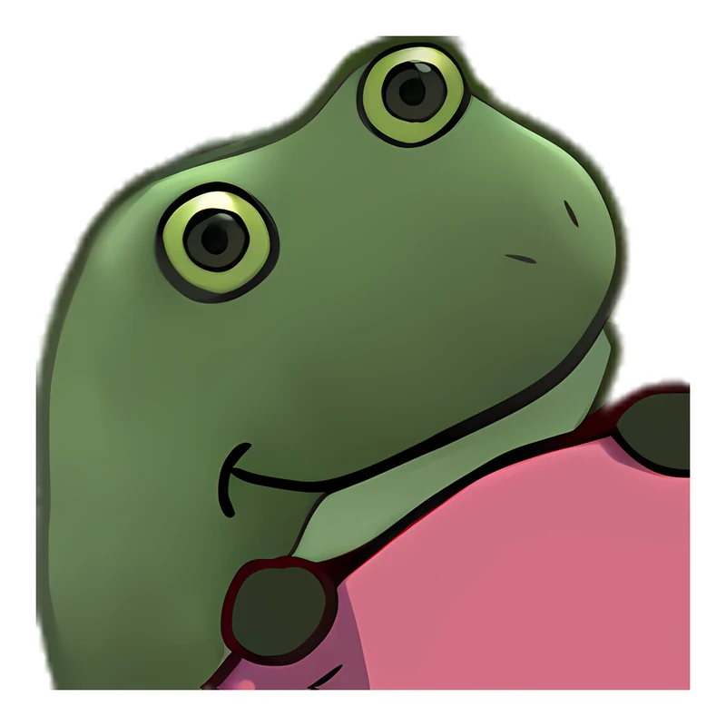 Bufo Lies Awake In Panic sticker