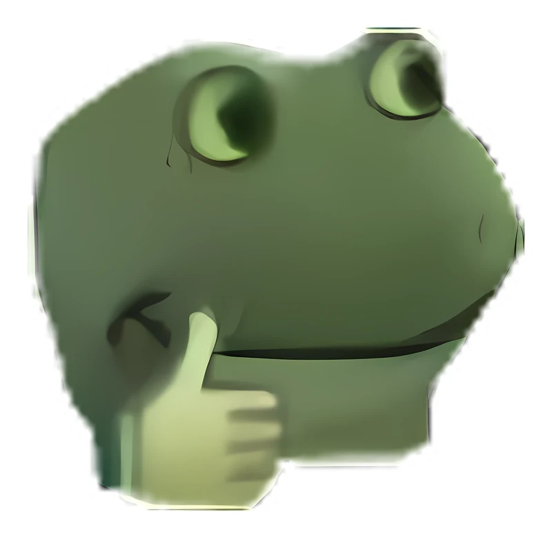 Bufo Likes That Idea sticker