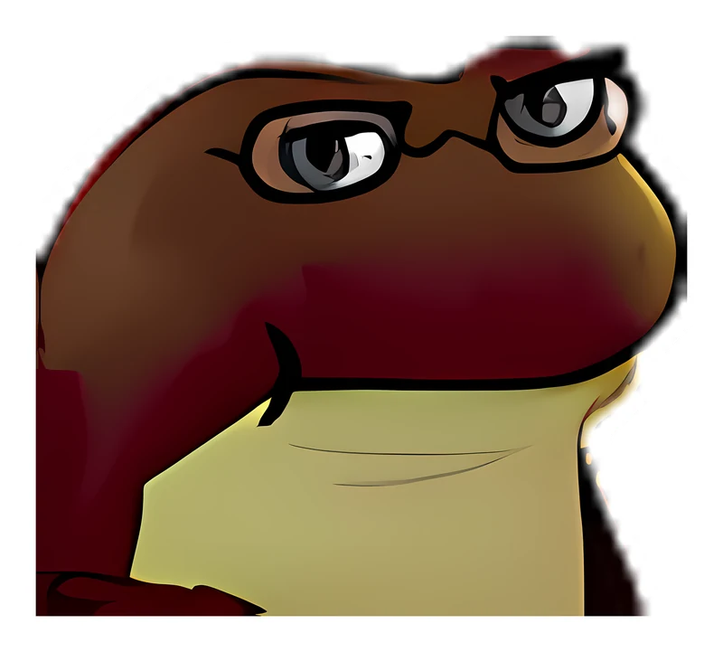 Bufo Littlefoot Is Upset sticker