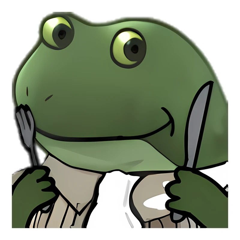 Bufo Lunch sticker