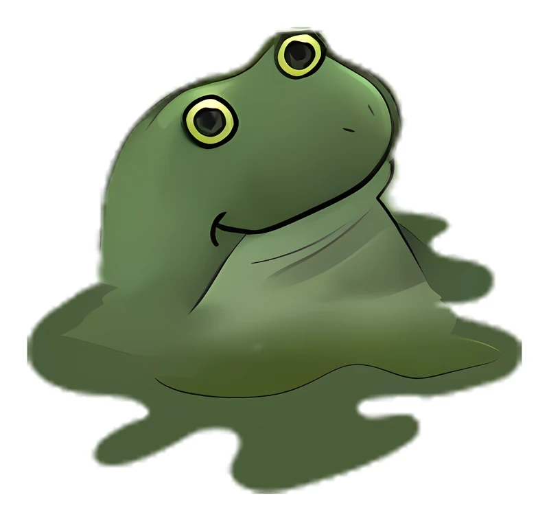 Bufo Melting sticker