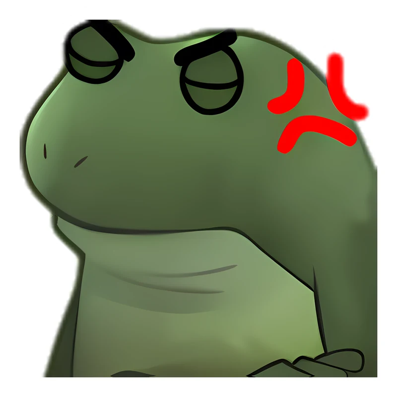 Bufo Mildly Aggravated sticker