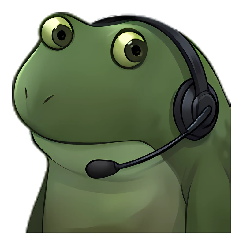 Bufo Monitoring The Situation sticker