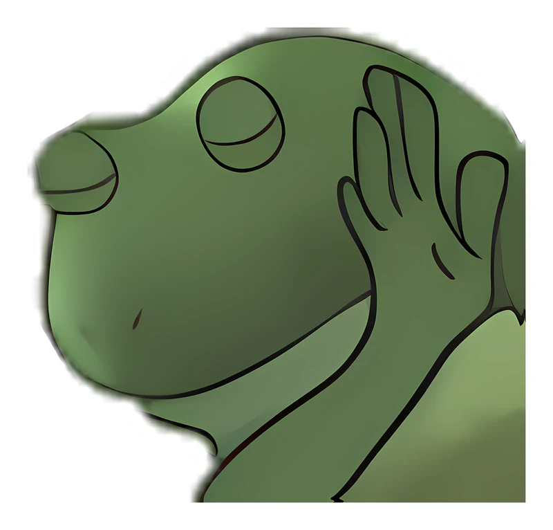 Bufo Nah sticker