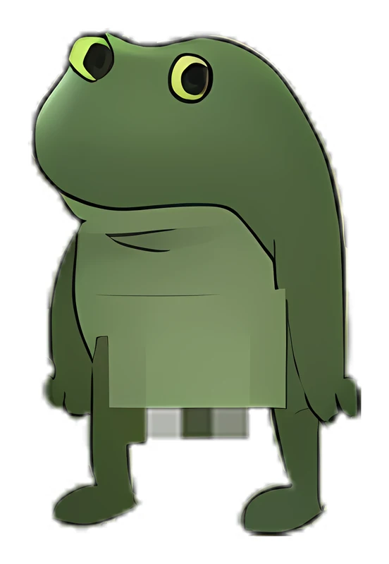 Bufo Naked sticker