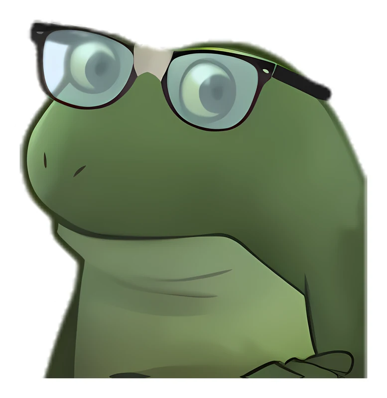 Bufo Nerd sticker