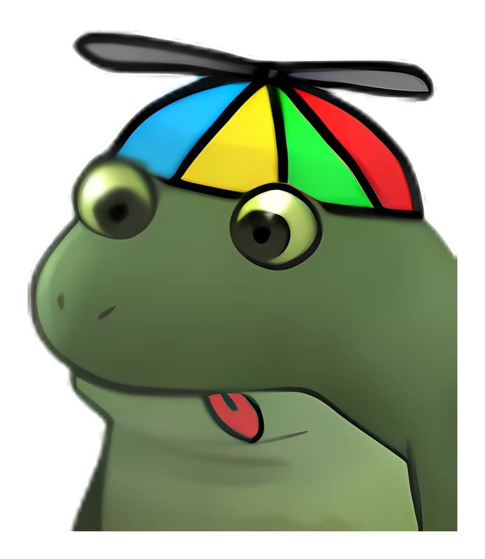 Bufo Oblivious And Innocent sticker