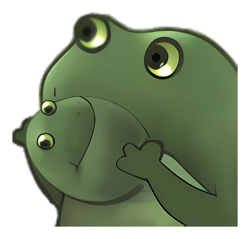 Bufo Offers A Bufo Egg In This Trying Time sticker