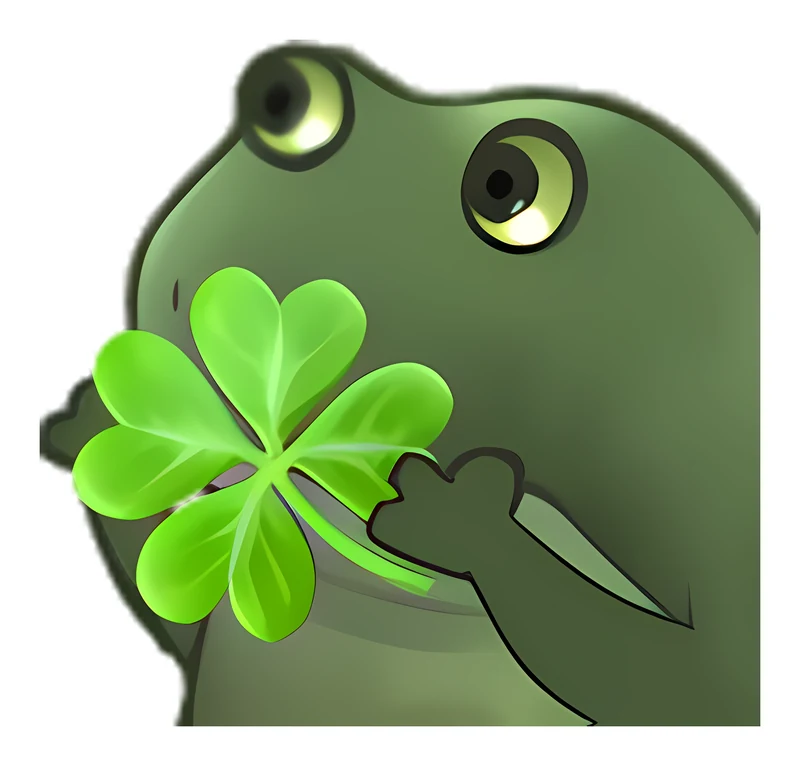 Bufo Offers A Clover sticker