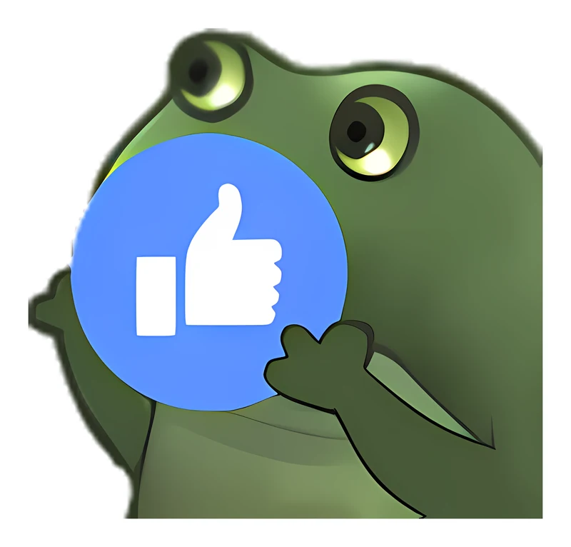Bufo Offers A Like sticker