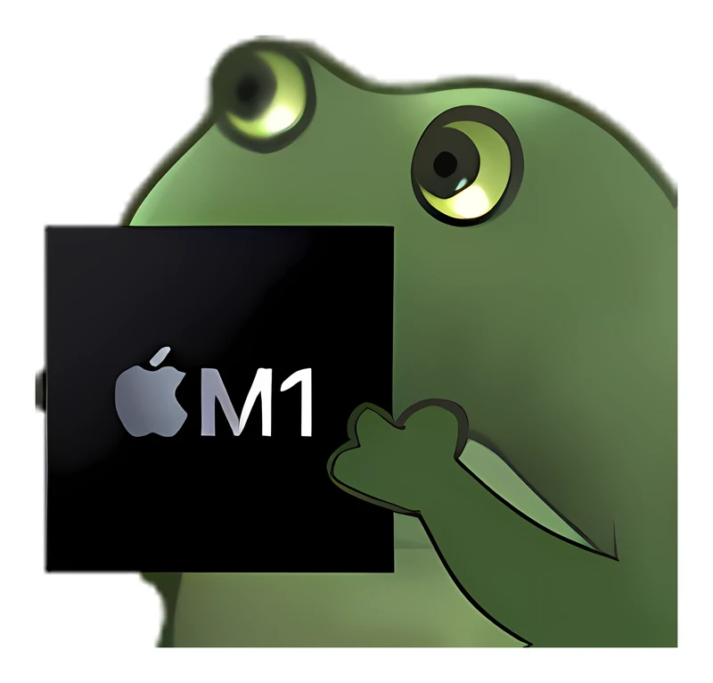 Bufo Offers A Mac M1 Chip sticker