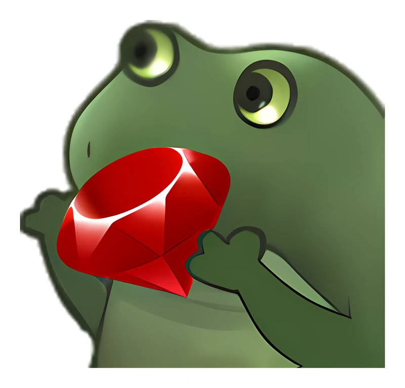 Bufo Offers A Ruby sticker
