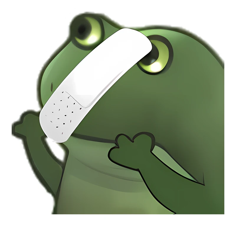 Bufo Offers A Speedy Recovery sticker