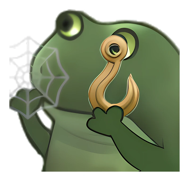 Bufo Offers A Webhook But The Logo Is Canonically Correct sticker