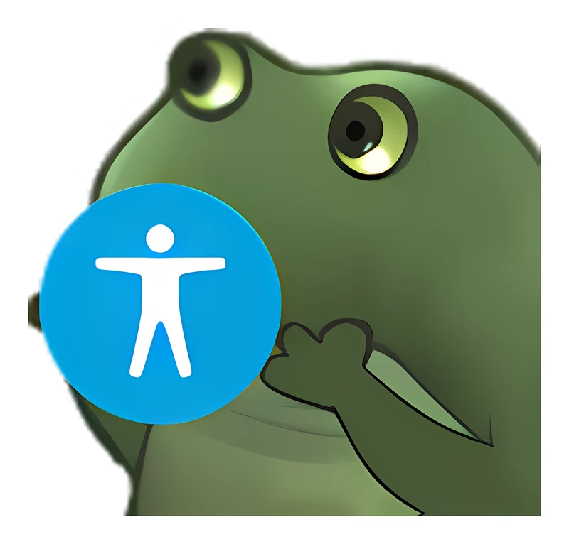 Bufo Offers A11Y sticker